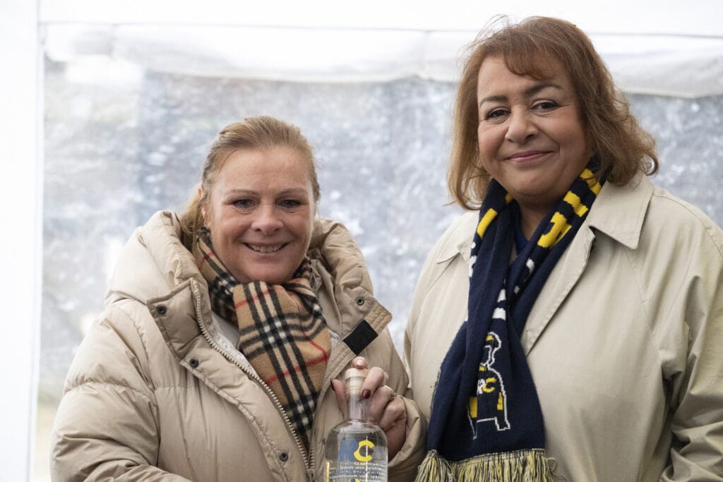 Brenda wins the Racing Club Gin