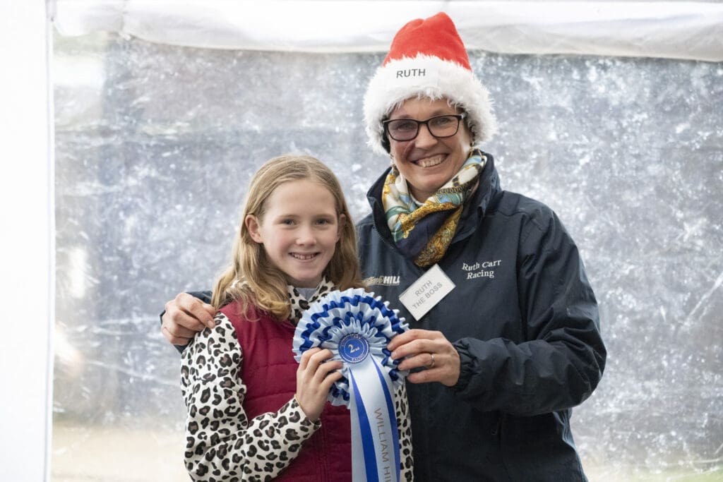 Milly is runner up in the Sweepstake